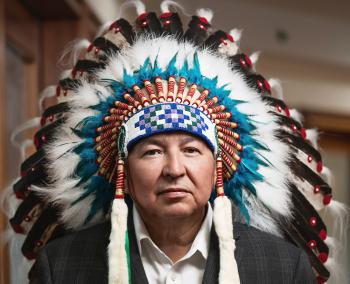 Fort McKay Chief Mel Grandjamb