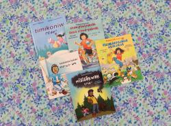 A selection of the Robert Munsch books that have been translated.