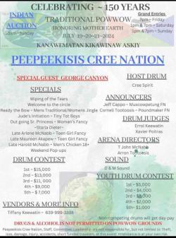 Peepeekisis Cree Nation poster