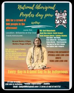 National Aboriginal Peoples Day powwow