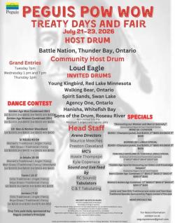 Peguis Pow Wow Treaty Days and Fair