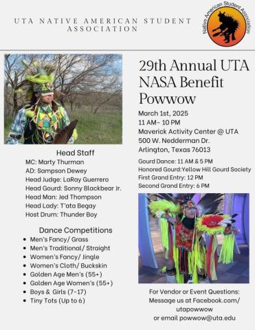 UTA NASA Benefit Powwow