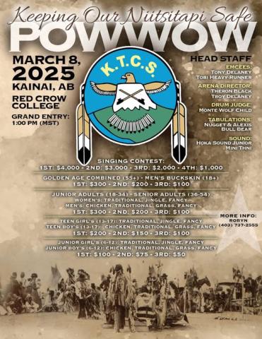 Keeping Our Niitsitapi Safe Powwow